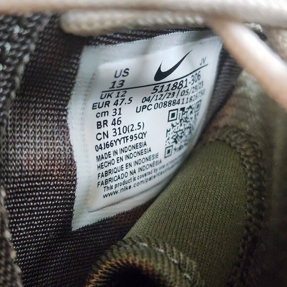 Nike Mens Roshe One Running Shoes Sneakers 511881-306 Cargo Khaki Green Size 13 - Picture 12 of 12